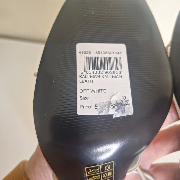 Reiss Kali High leather wrap heels SZ EU  41 - Picture 10 of 13